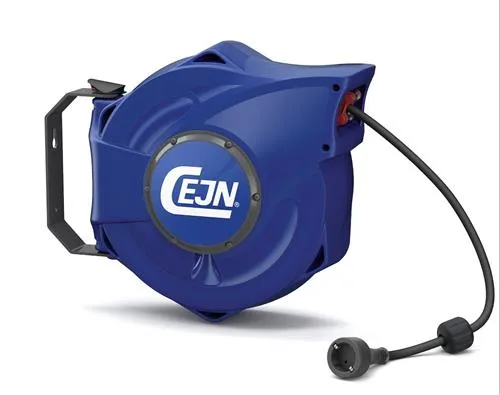 Sikkerhedskabeltromle 230v automatisk 17m