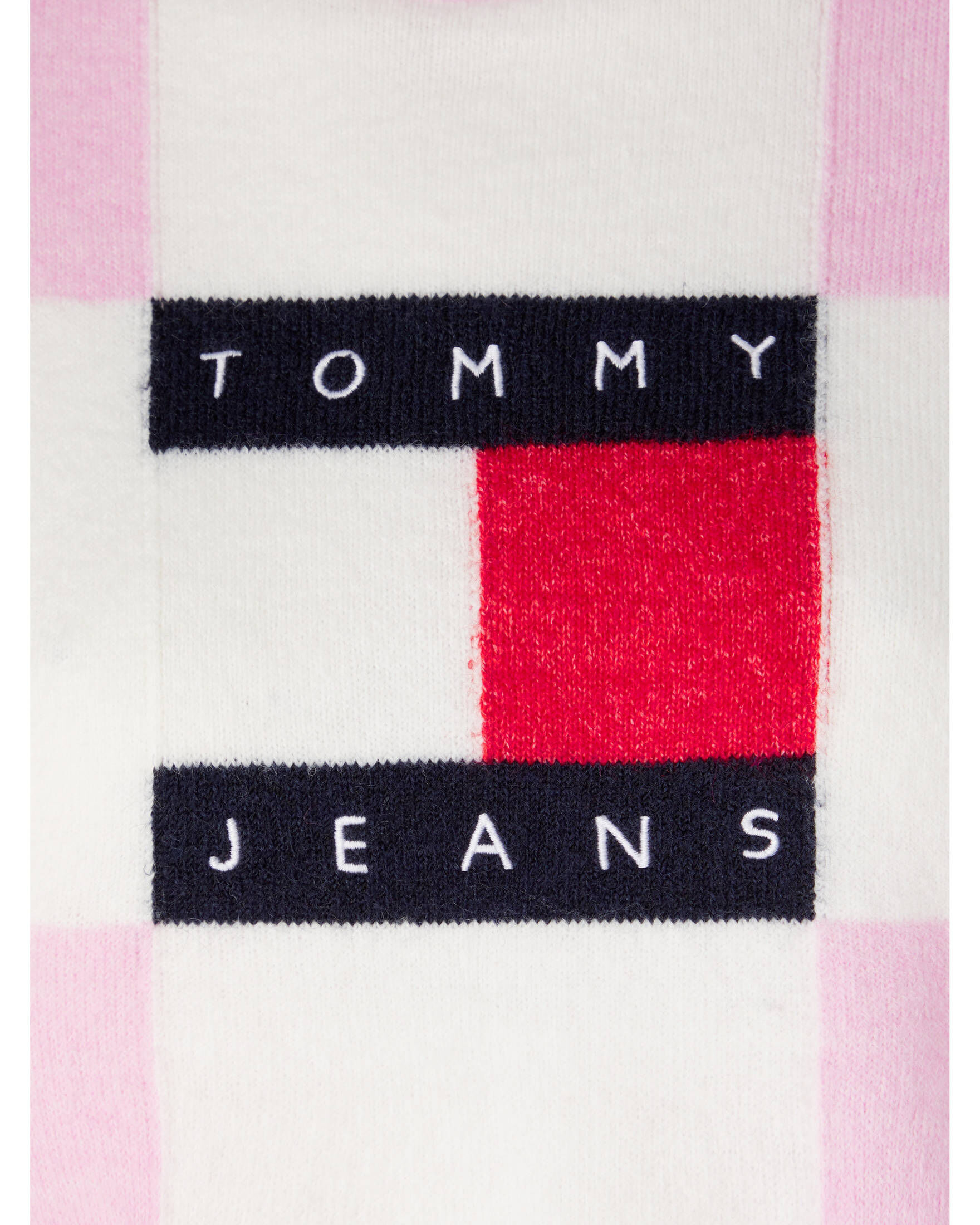 Tommy Jeans| Damen Strickpullover TJW RLXD CHECKER FLAG Relaxed Fit