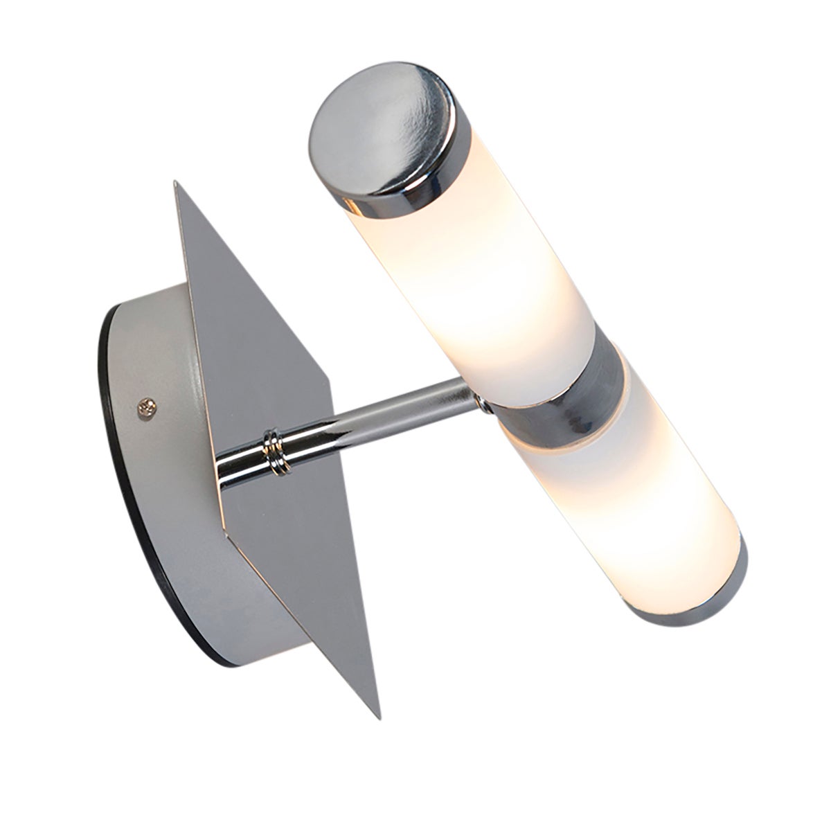 Moderne wandlamp, chroom, IP44 - Badkamer 2