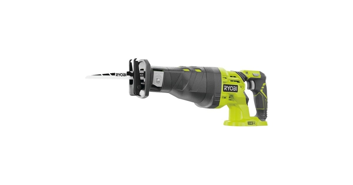 RyobiAccu-Reciprozaag R18RS-0, 18V  (Groen/zwart, zonder batterij en lader)