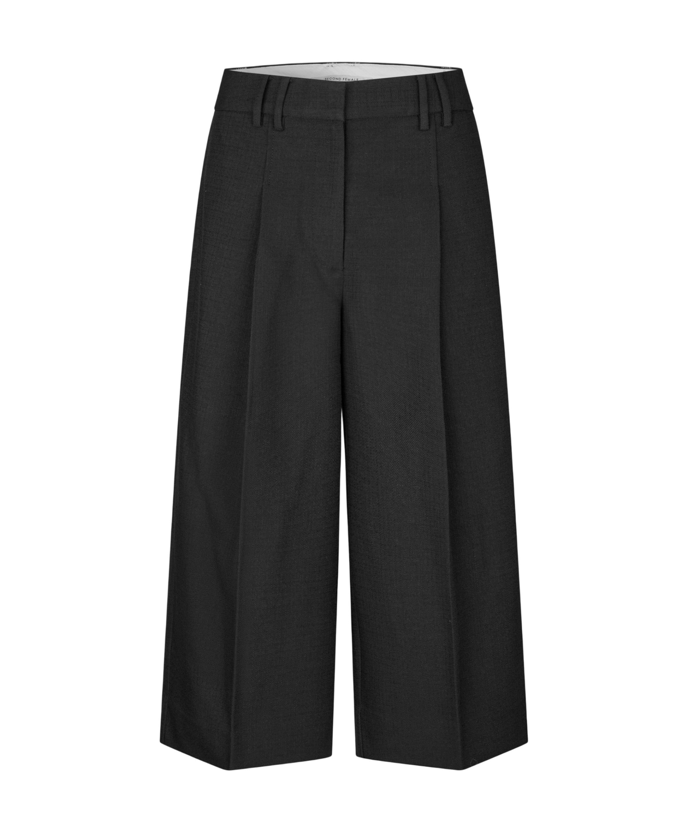 Second Female Sella Cropped dames broek zwart