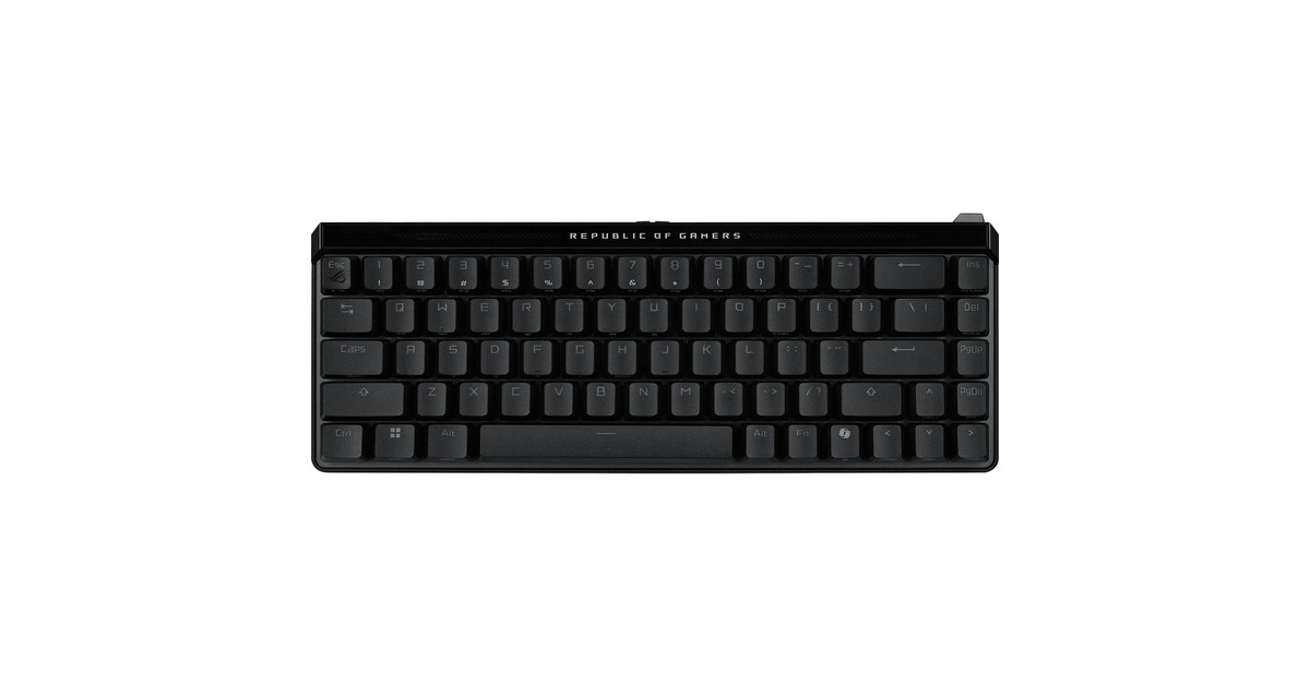 ASUSROG Falchion ACE HFX, gaming toetsenbord  (Zwart, US lay-out, ROG HFX, RGB leds, 65%, PBT Double-shot)