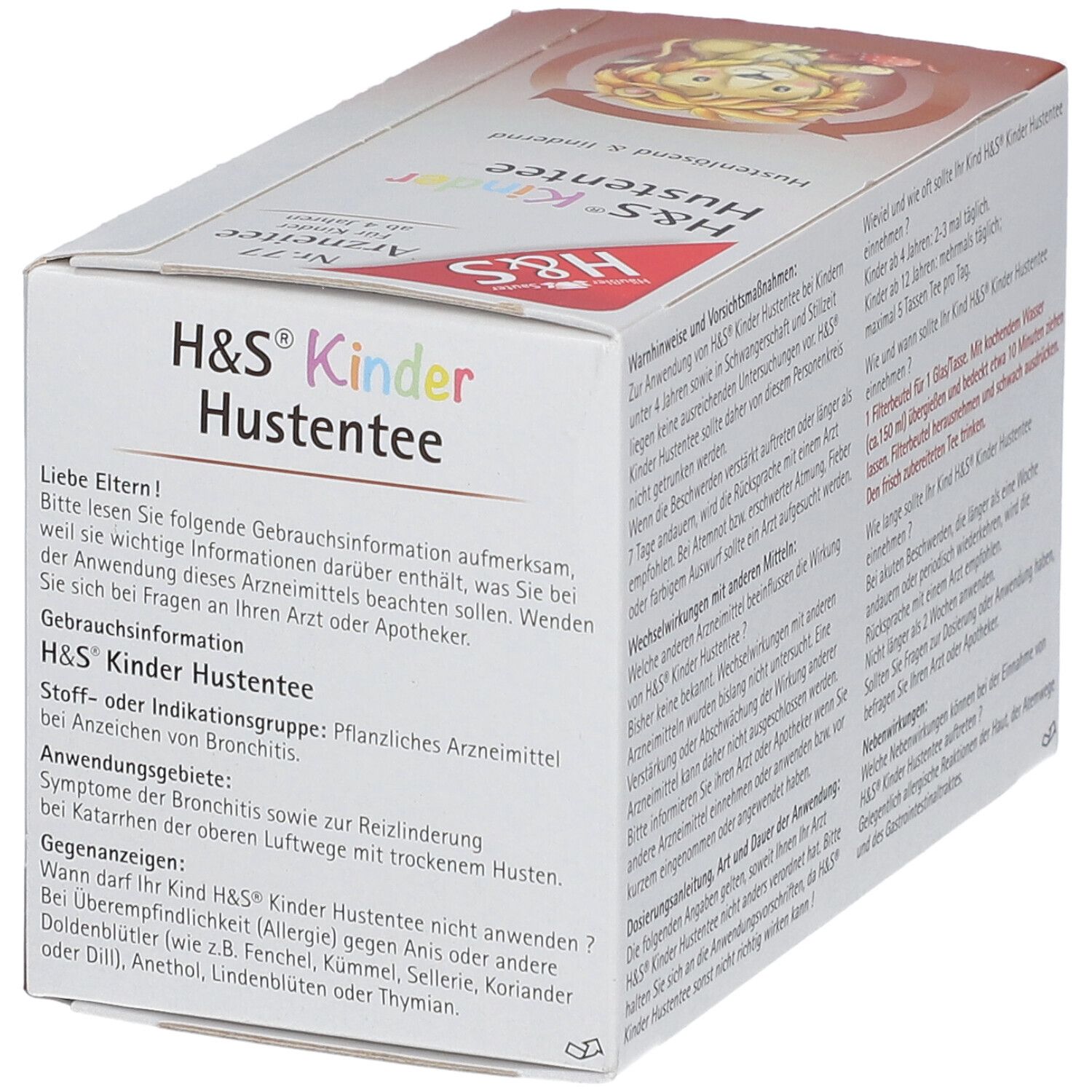 H&S® Kinder Hustentee