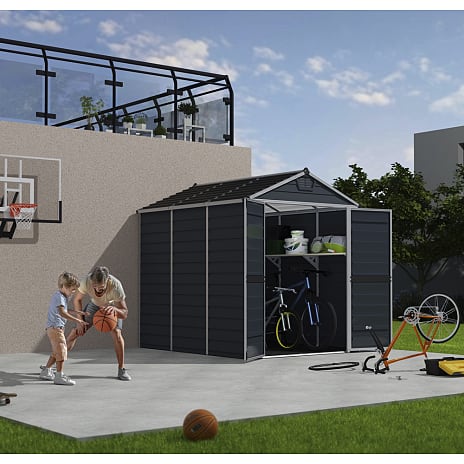 Skur Palram - Canopia Skylight 4,2 m2 - midnatsgrå