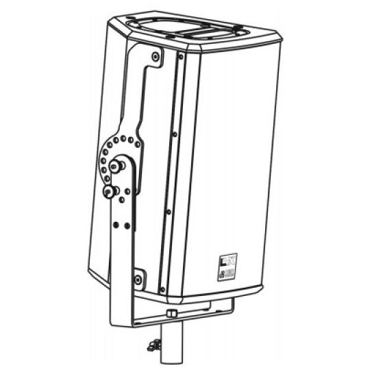 dB Technologies WB L12-V draaibare beugel voor LVX 12