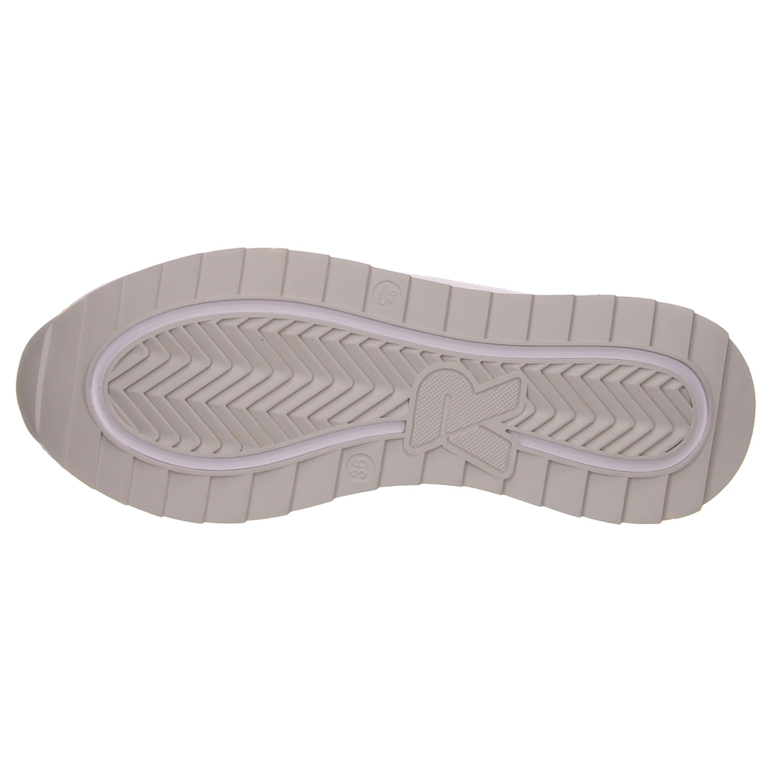 Rieker Sneaker weiß weiss/weiss kombi