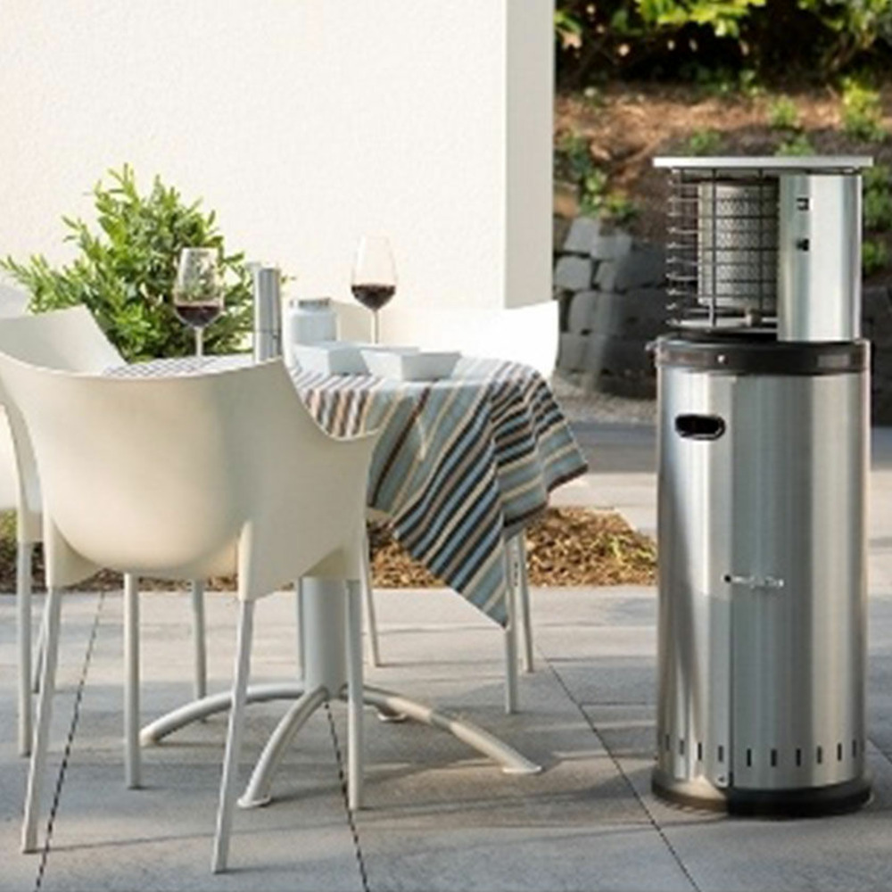 Chauffage d'extérieur gaz Cosy polo + kit tuyau détendeur