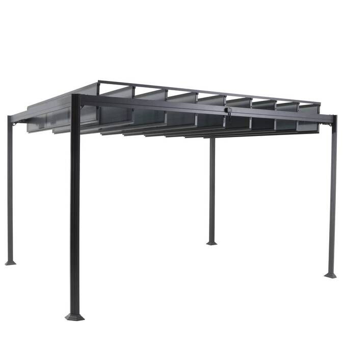 Pergola autoportante BELIZE Graphite
