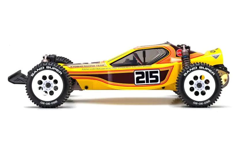 Buggy Turbo Optima Pro 4WD Legendary Series Bausatz, 1:10<br>Legendary Vintage Serie Buggy Bausatz mit Heckmotor und Allradantrieb