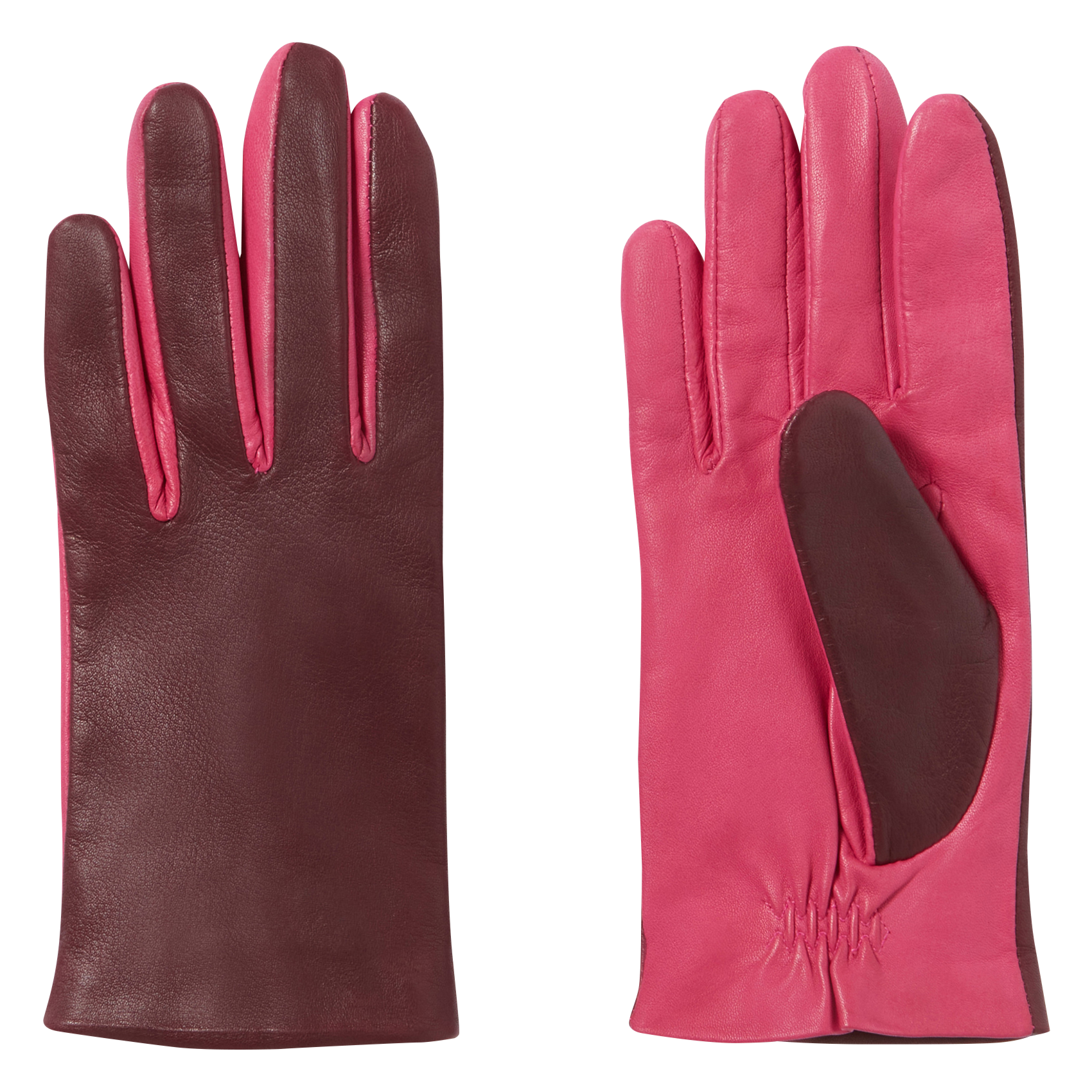 Gants en cuir | Rouge