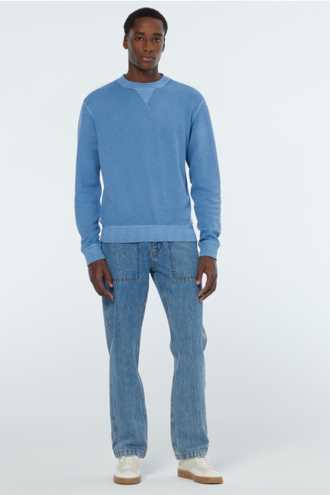 Scotch & Soda blauwe heren trui
