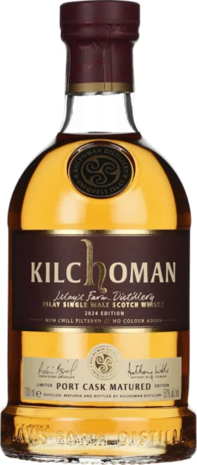 KILCHOMAN PORT CASK MATURED 2024 70CL