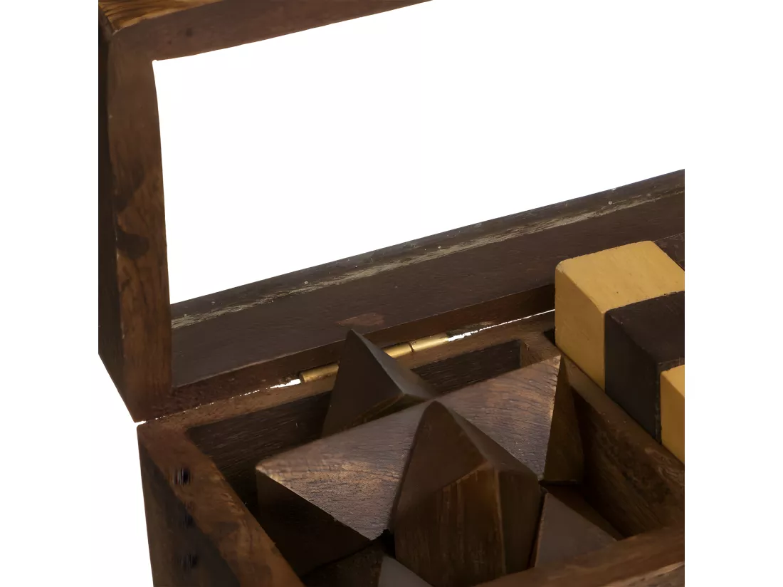 Jeu Casse Tête Déco en Bois 