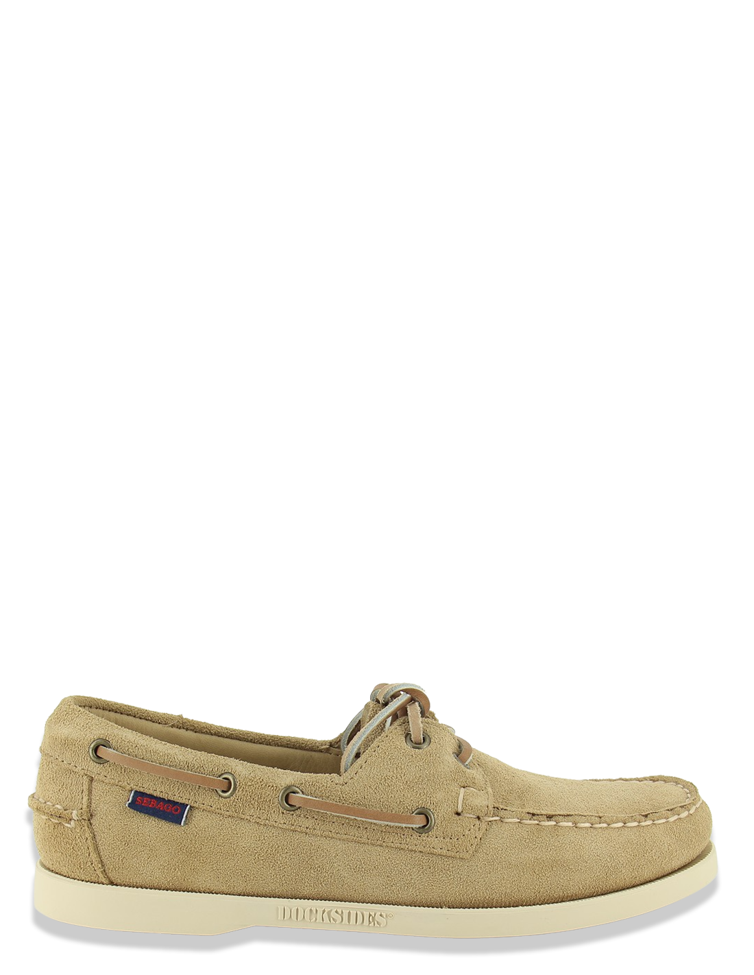 sebago mocassins bateaux homme portland flesh out cuir beige