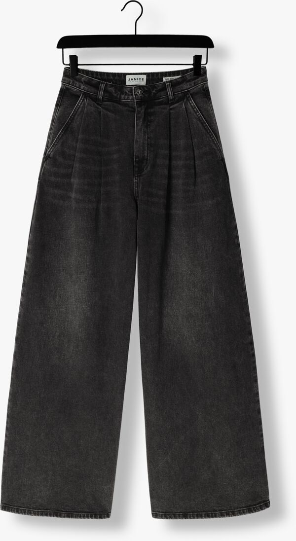 zwarte janice wide jeans dollar