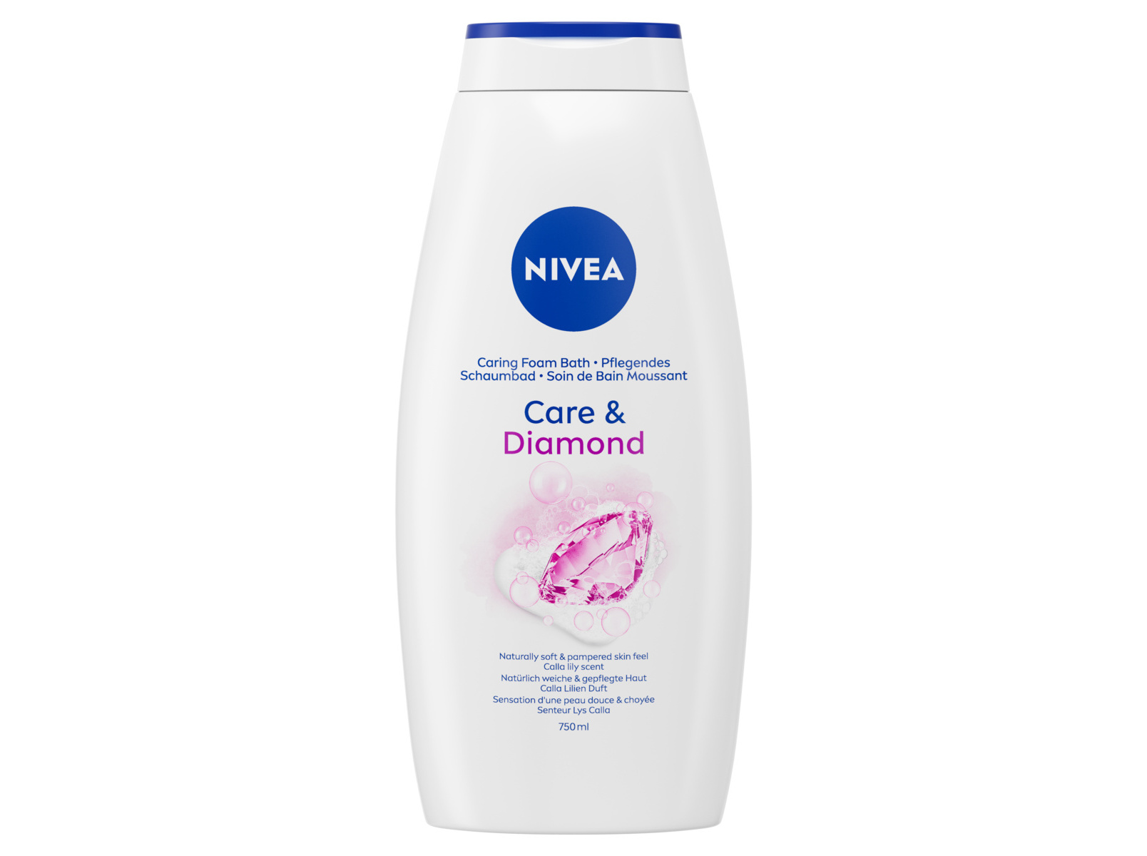 GEL DE BANHO NIVEA CARE & DIAMOND 750ML