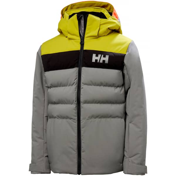 Veste de ski HELLY HANSEN JR CYCLONE JACKET CONCRETE