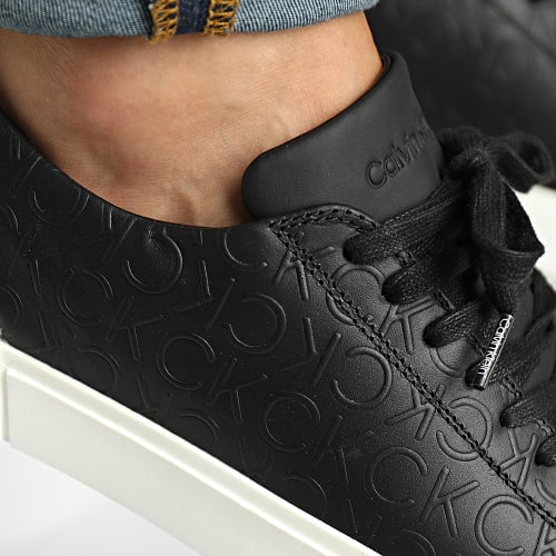 Baskets Low Top Lace Up Mono 0880 Black Mono