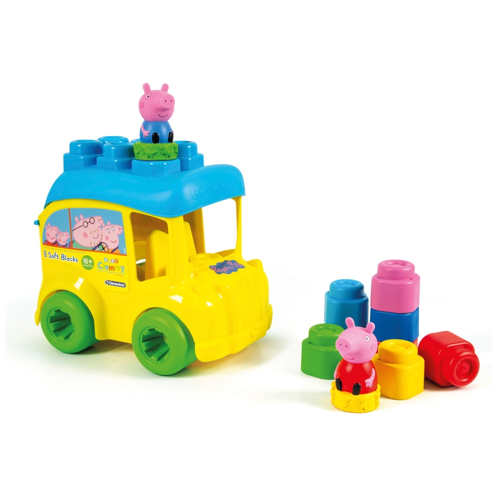 Clementoni Peppa Pig Soft Clemmy Bus