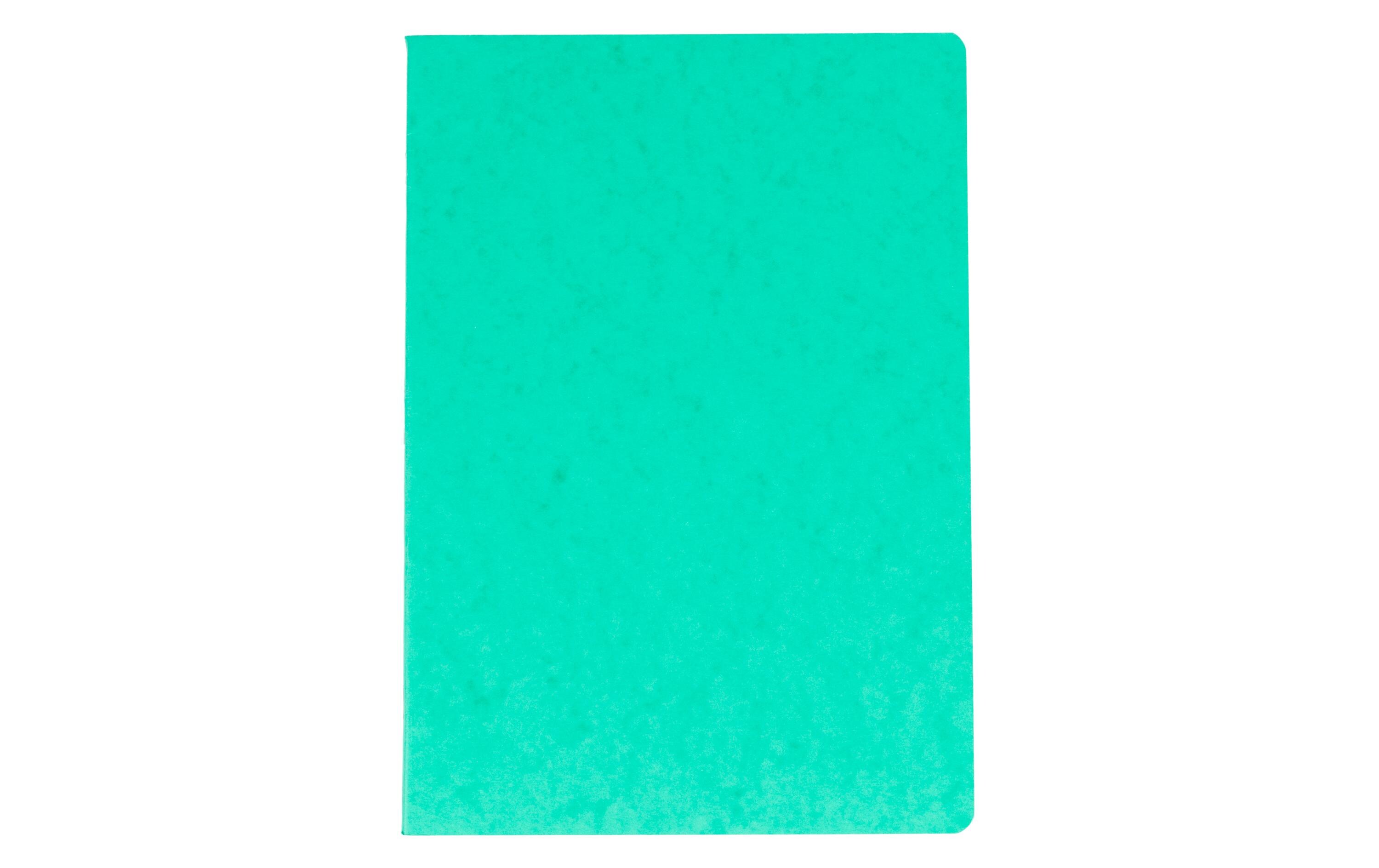 Schulheft A4 kariert 40 Blatt, Grün, 10 StückPressspanheft FSC 4 mm kariert