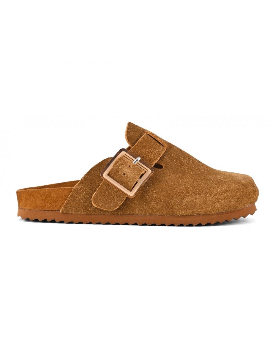 colors of california Sabots Femme Bio Daim Marron