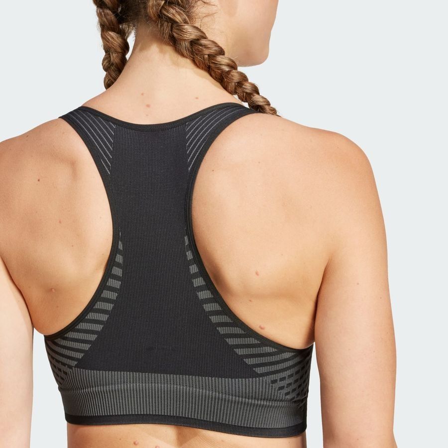 Adidas Brassière AEROKNIT Training Maintien léger
