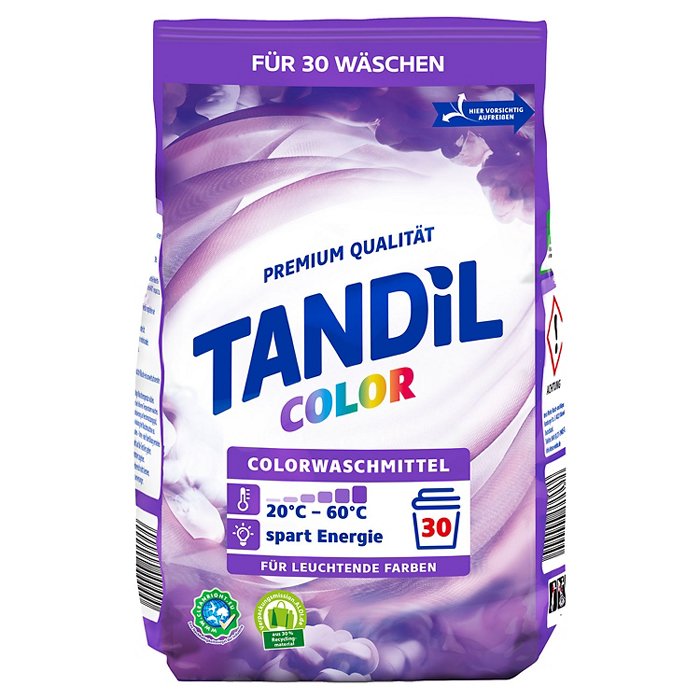 TANDIL Colorwaschmittel 2,025 kg, 30 WL