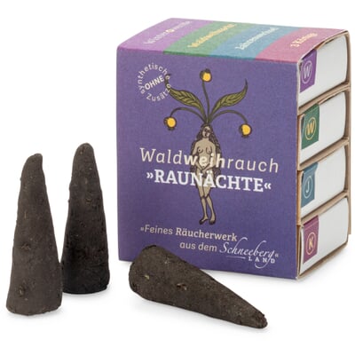 Räucherkegel traditionell, Raunächte