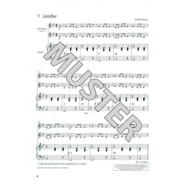 Schott Fröhliche Klarinette Spiel 2