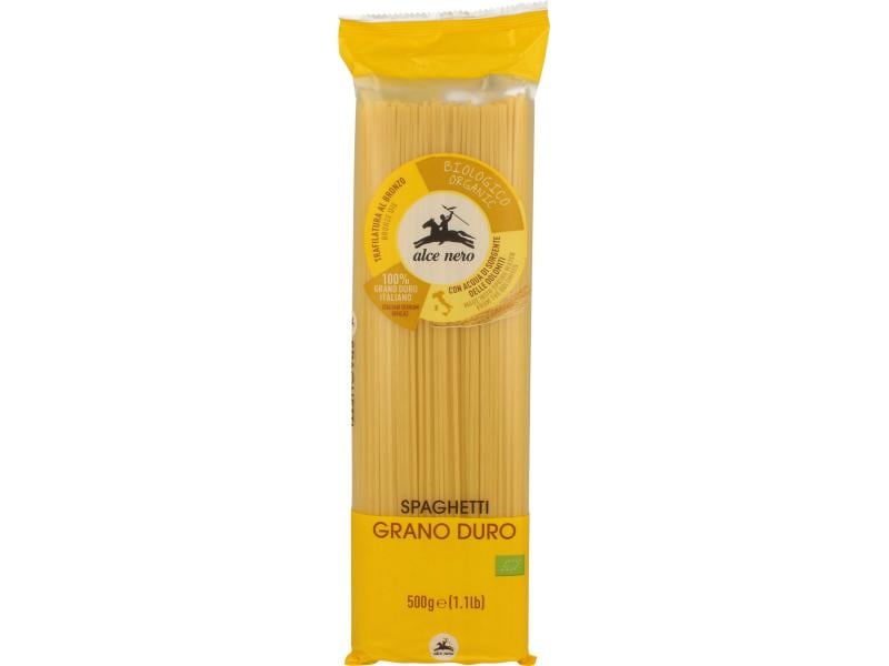 Alce Nero Bio Spaghetti Hartweizen hell Beutel 500 g Bio Spaghetti Hartweizen hell