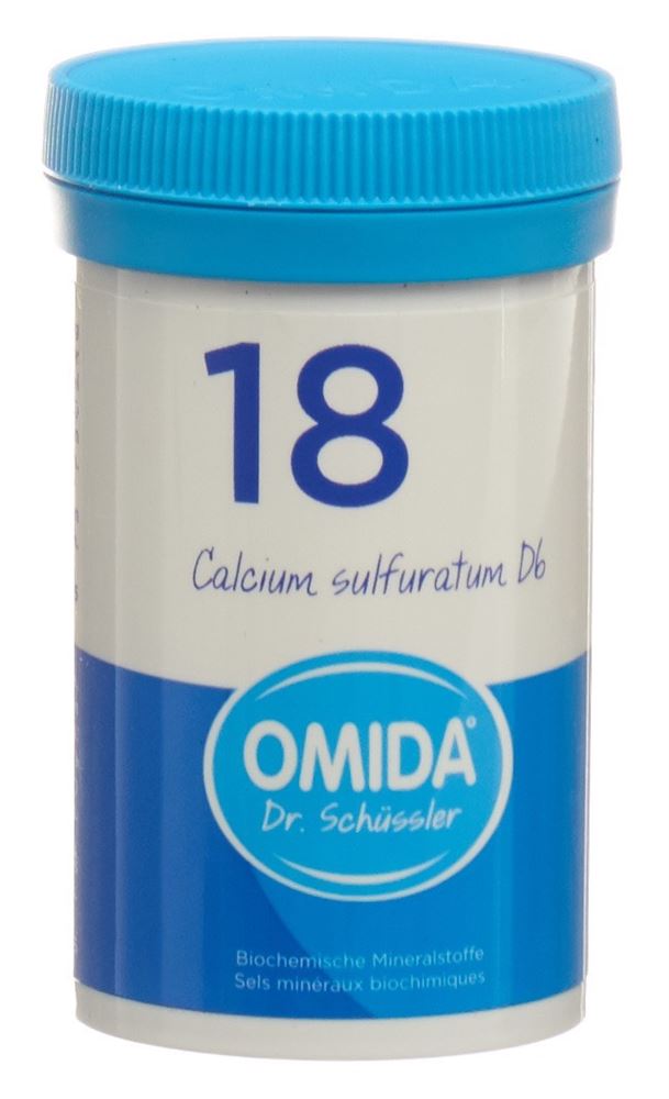 Omida Nr18 Calcium sulfuratum Tabl 6 D Ds 100 g