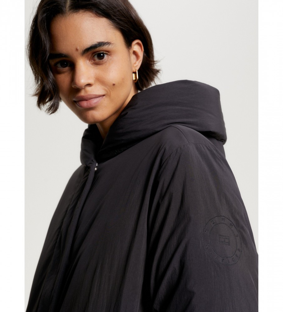 Casaco xale Tommy Hilfiger com gola preta