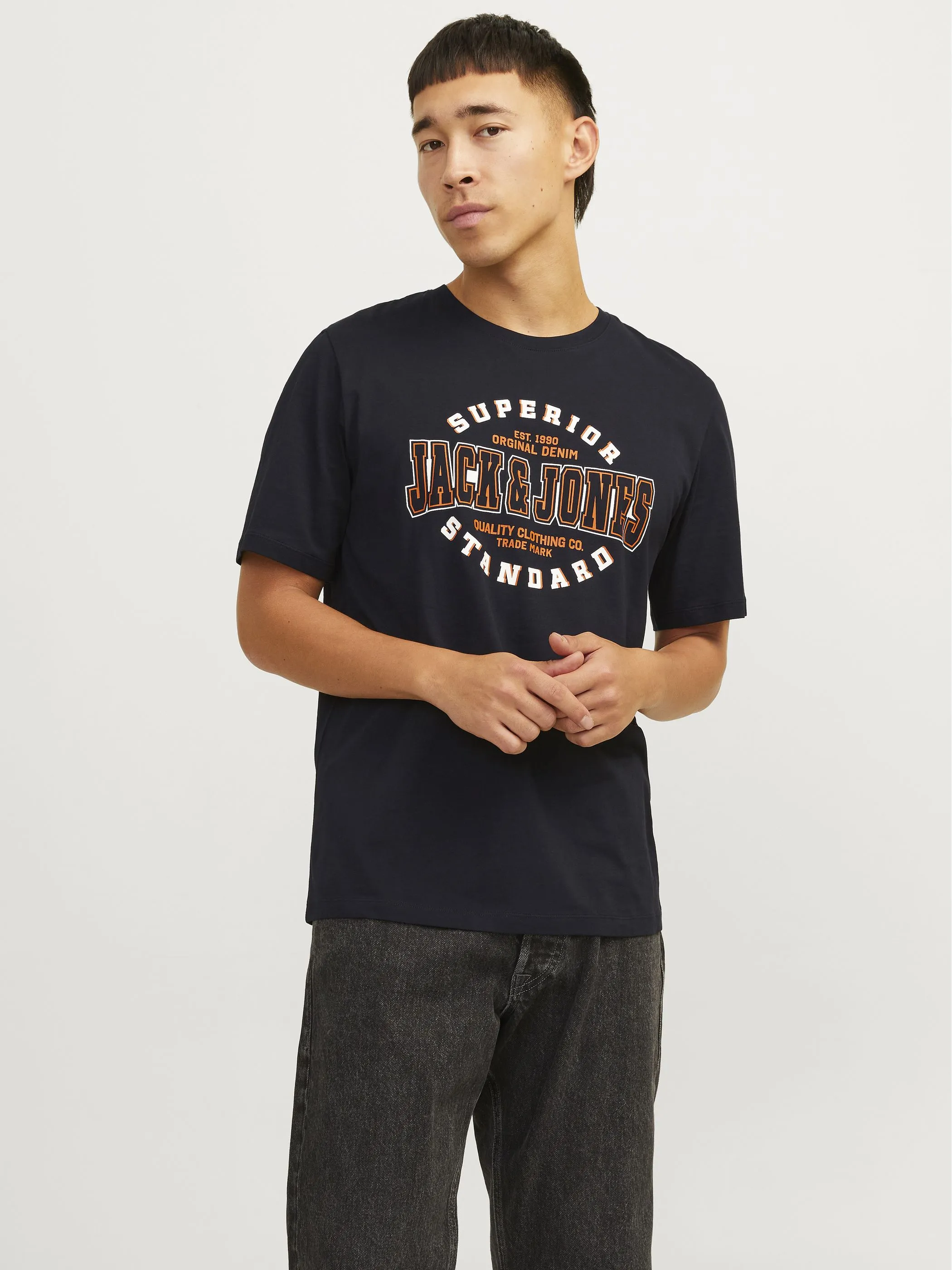 Jack&Jones JJELOGO TEE SS O-NECK T-Shirt