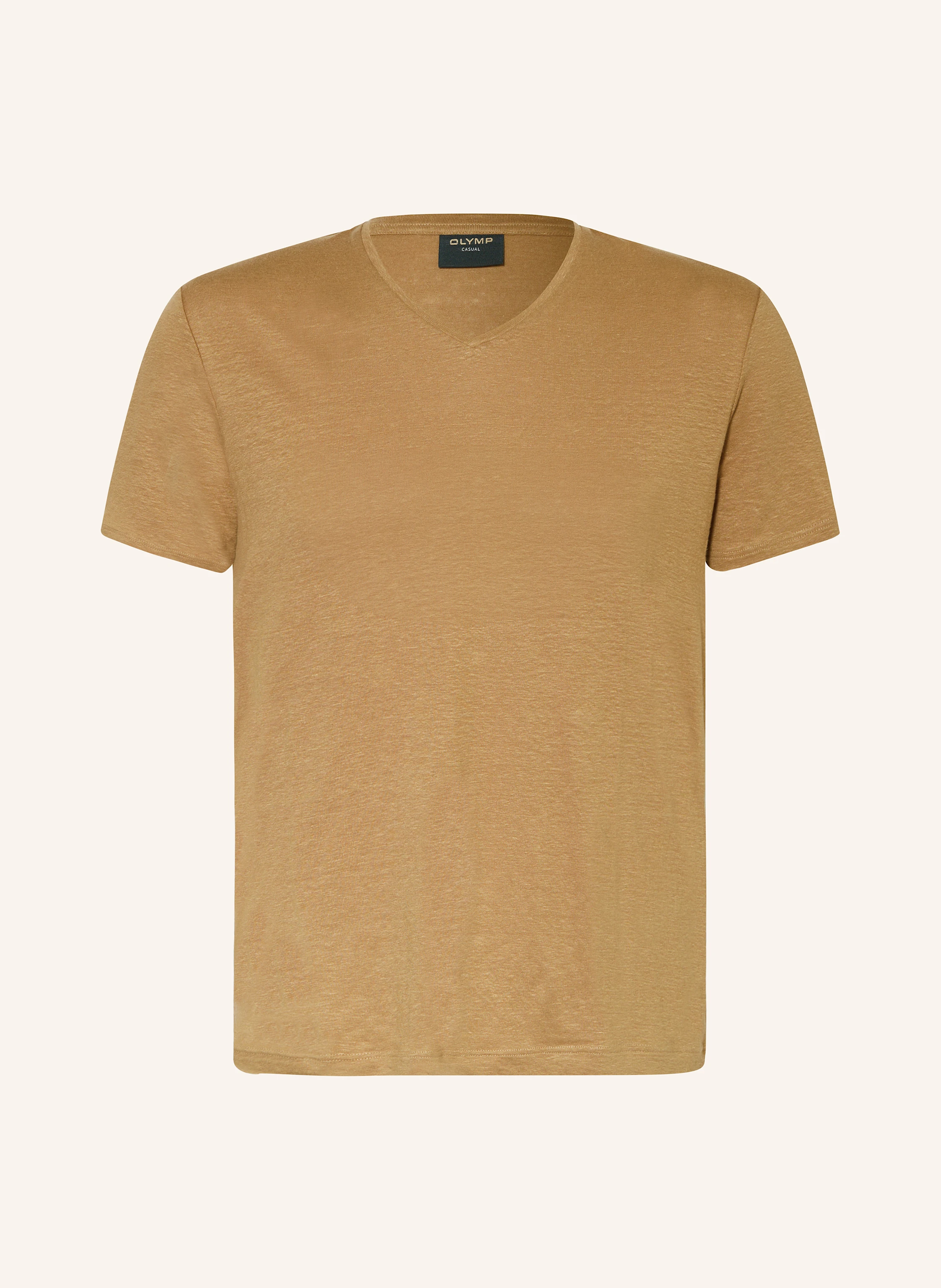 OLYMP T-Shirt aus Leinen
