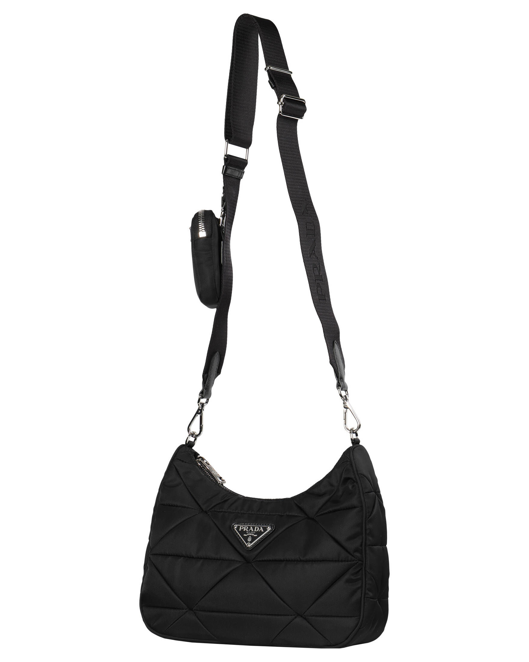 Prada| Damen Hobo Tasche RE-NYLON PADDED SHOULDER BAG