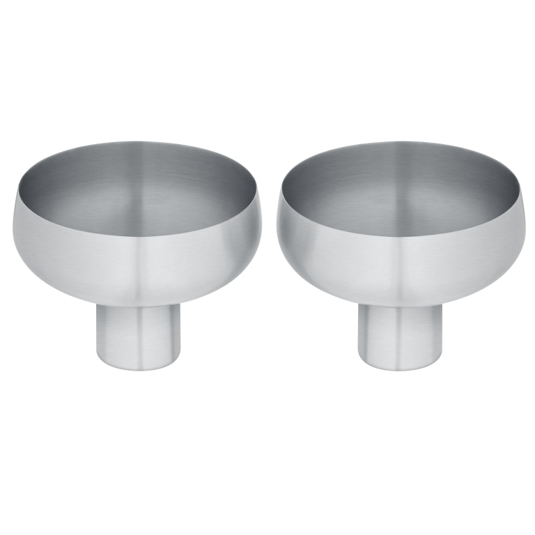 Blomus Koyoi Steel coupe champagneglazen set van 2 Edelstahl matt