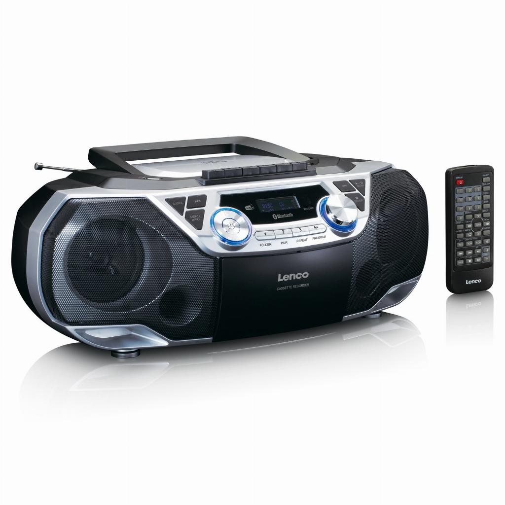 Lenco SCD-720SI radio Draagbaar Digitaal Zwart, Zilver