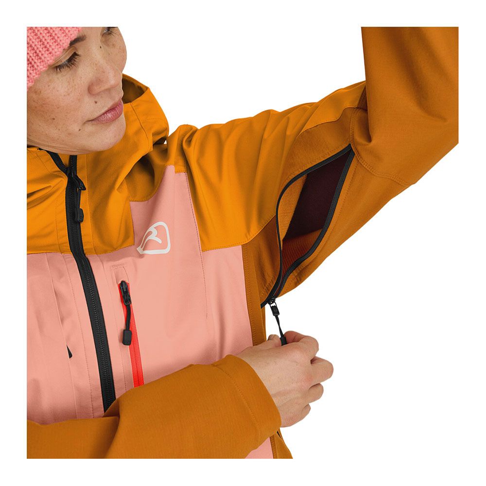 Ortovox MESOLA - Veste ski Femme ice waterfall