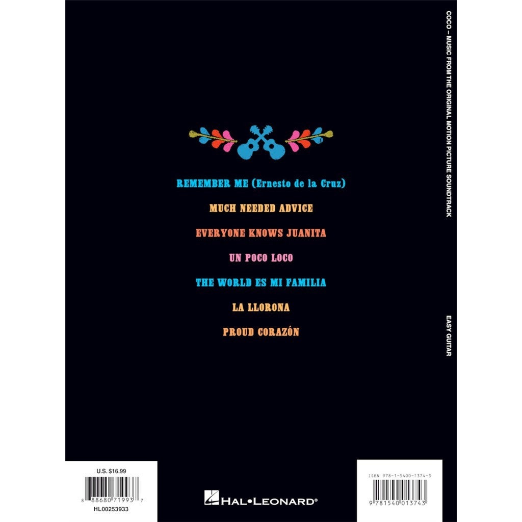 Hal Leonard Disney Pixar's Coco songboek voor gitaar