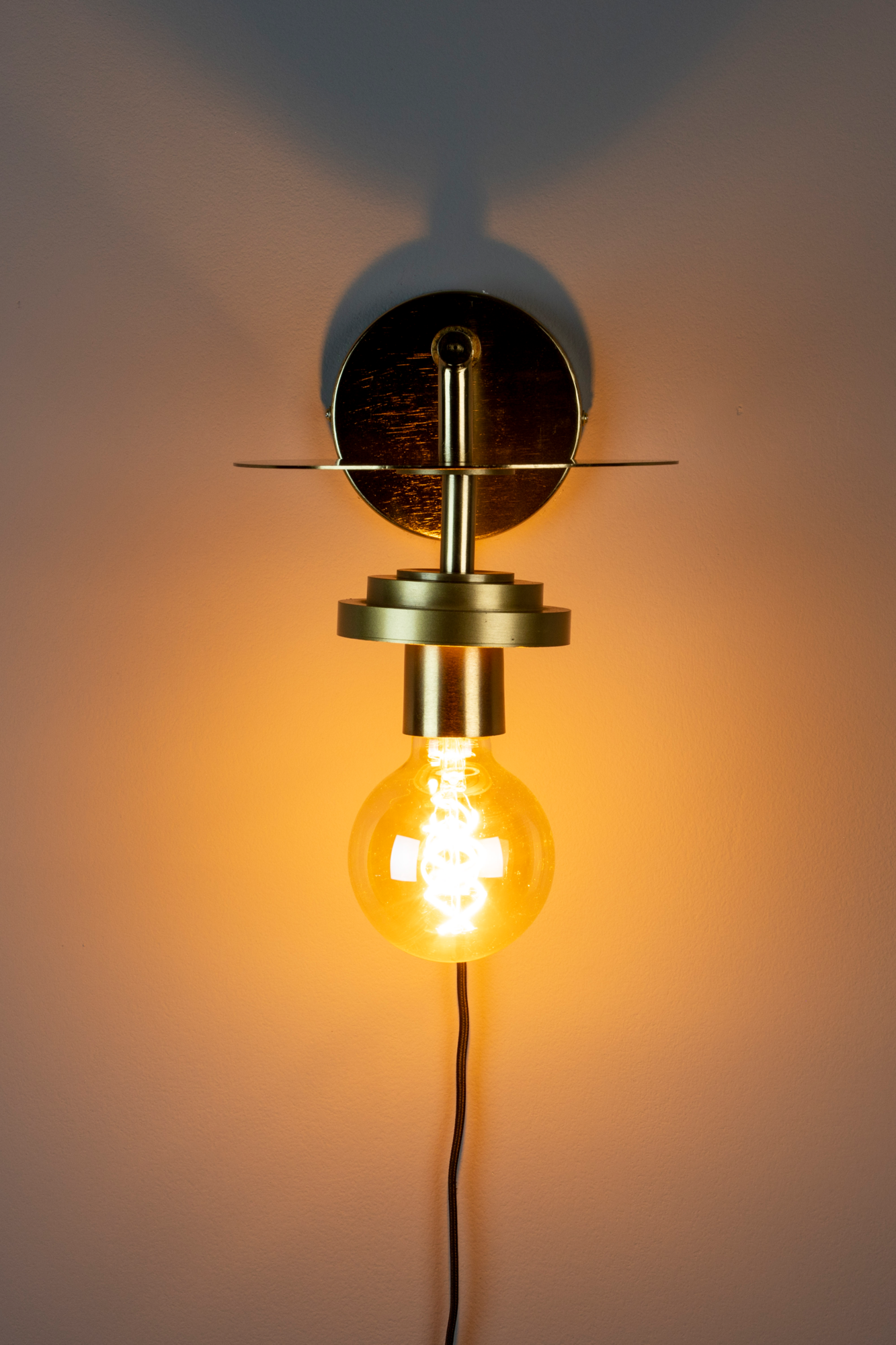 Wandlamp ADEN BRASS