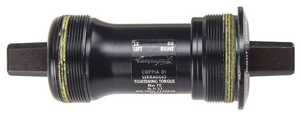 Boitier de Pédalier Anglais Axe Carré Campagnolo Noir 115.5