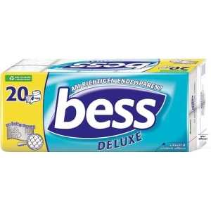 BESS Toilettenpapier 4lagig 150 Blatt, 20 Stück