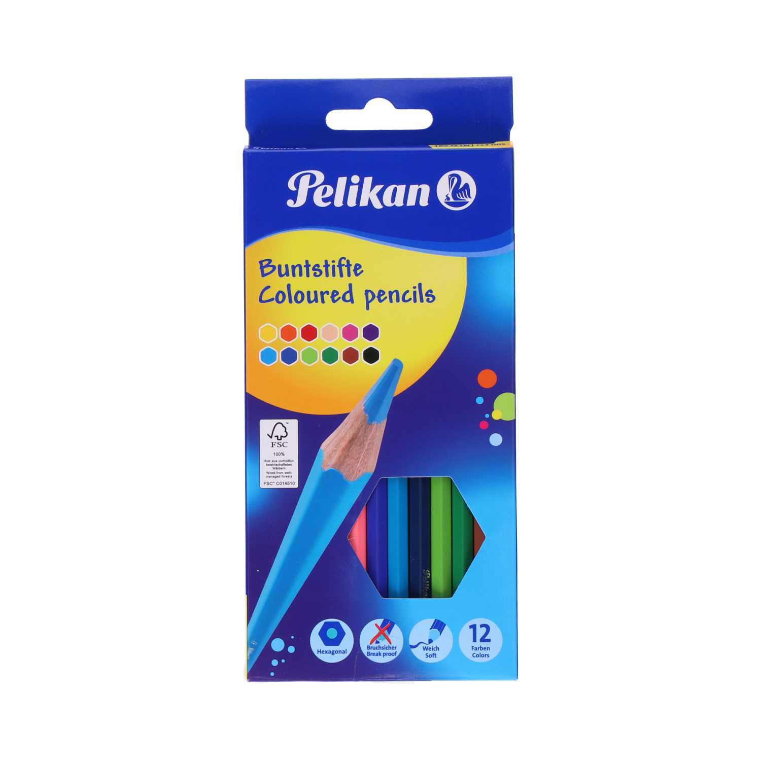 Pelikan Buntstifte bruchsicher 12er