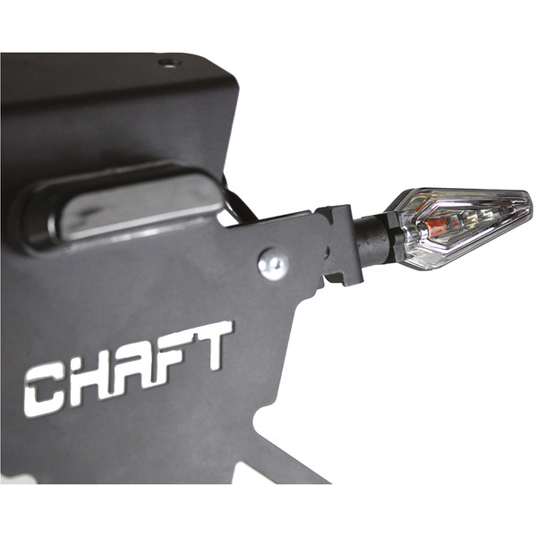 Chaft - Clignotants à Ampoules Sound Noir Mat / Transparent