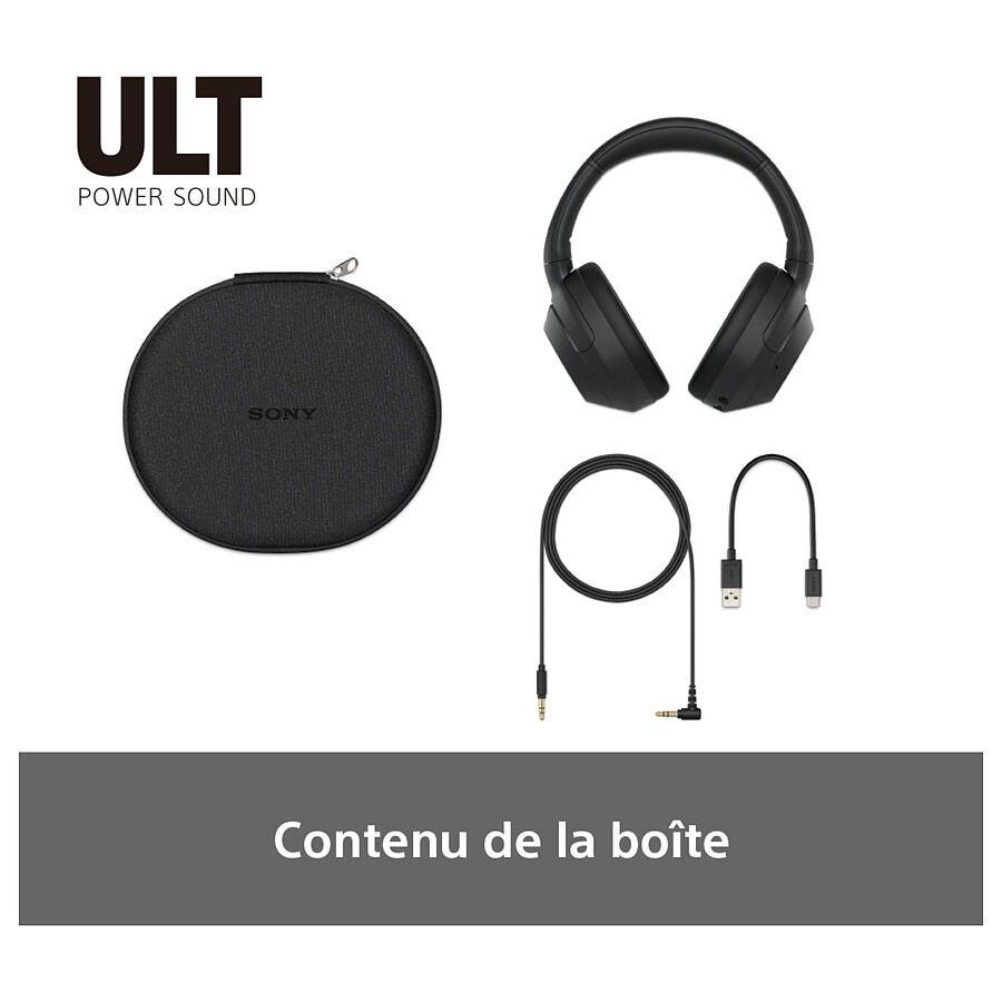 Sony ULT WEAR Noir - Casque sans fil