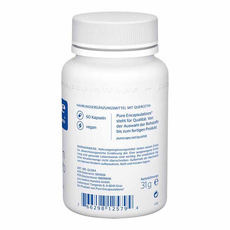 Pure Encapsulations Quercetin phytosorb Kapseln, 60 St