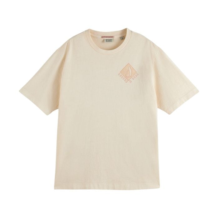 Scotch & Soda Front Back Artwork Shirt Dames