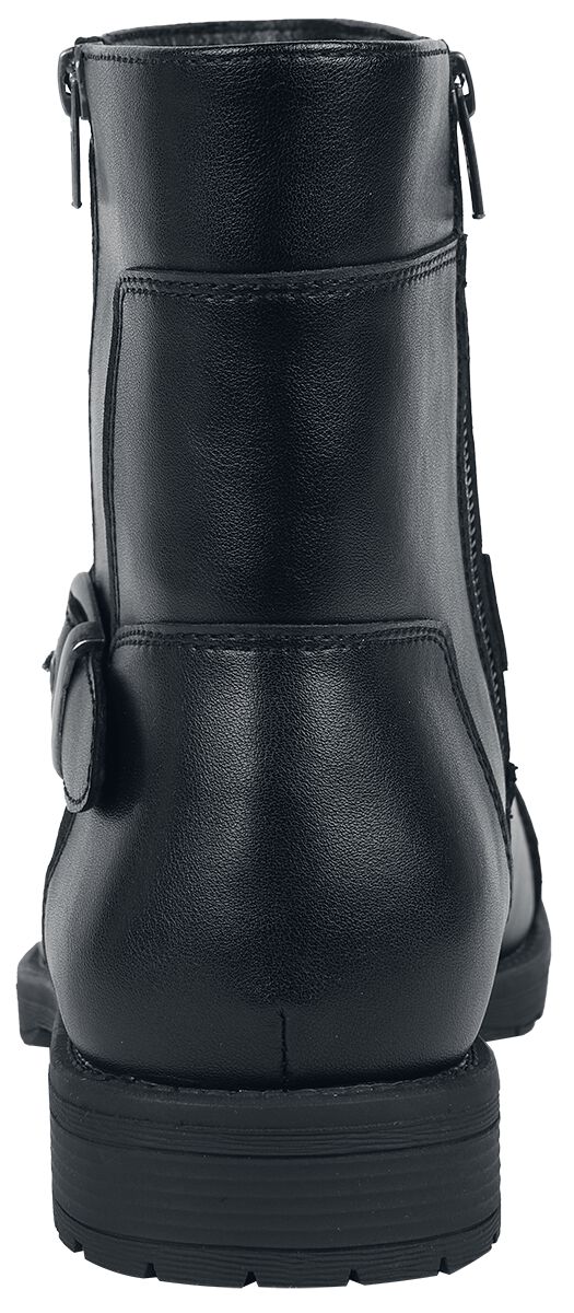 Boots With Belt And Buckles | Rock Rebel by EMP Bottes de motard