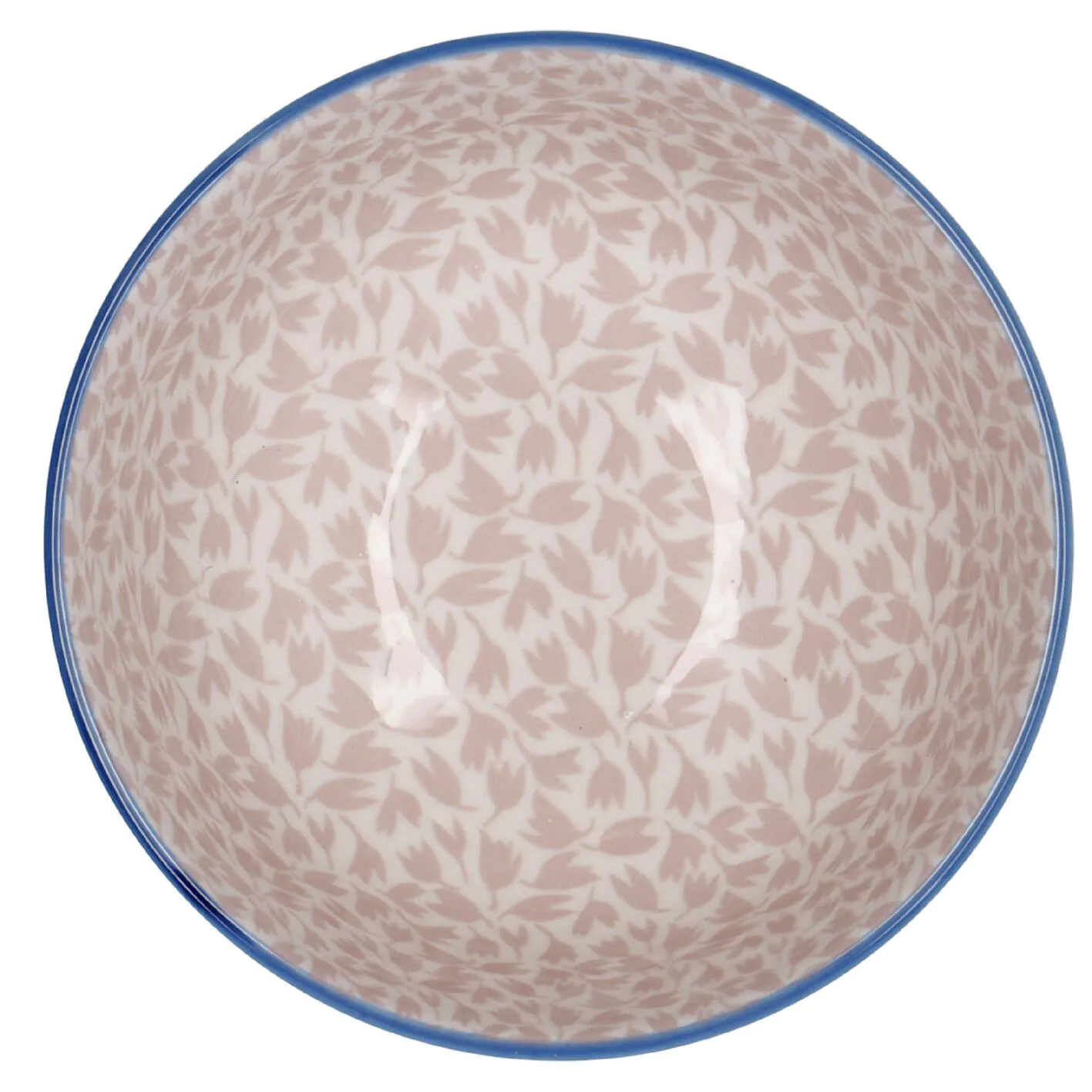 Schale China, 350 ml, rosa, Tulpen, 12 cm