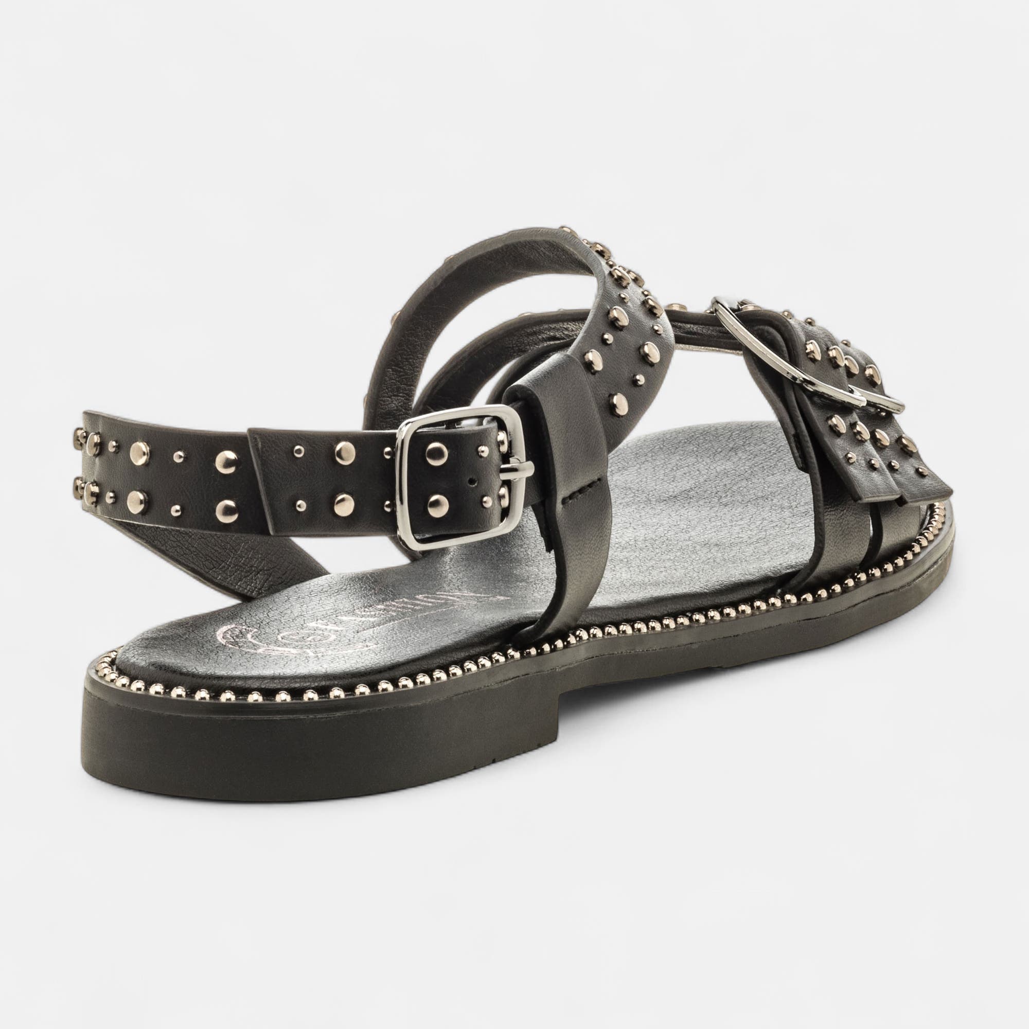 Nu-pieds Femme noir